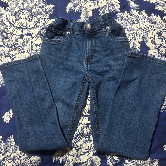 Levi's Blue Classic Straight Leg Jeans Boys Size 12 - Picture 1 of 5